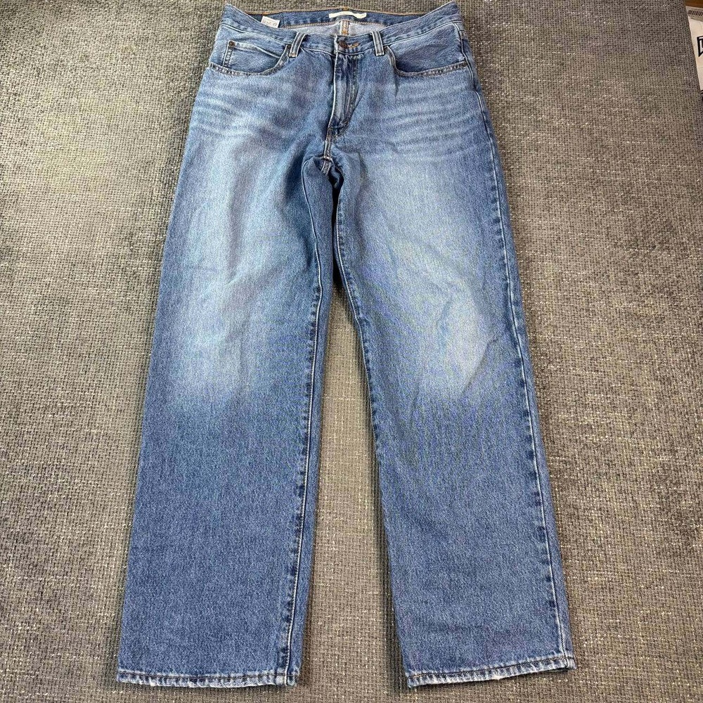 Levi's '94 Baggy Jeans Women 30 Light Wash Blue Y2K Wide Leg Denim A3510-0037